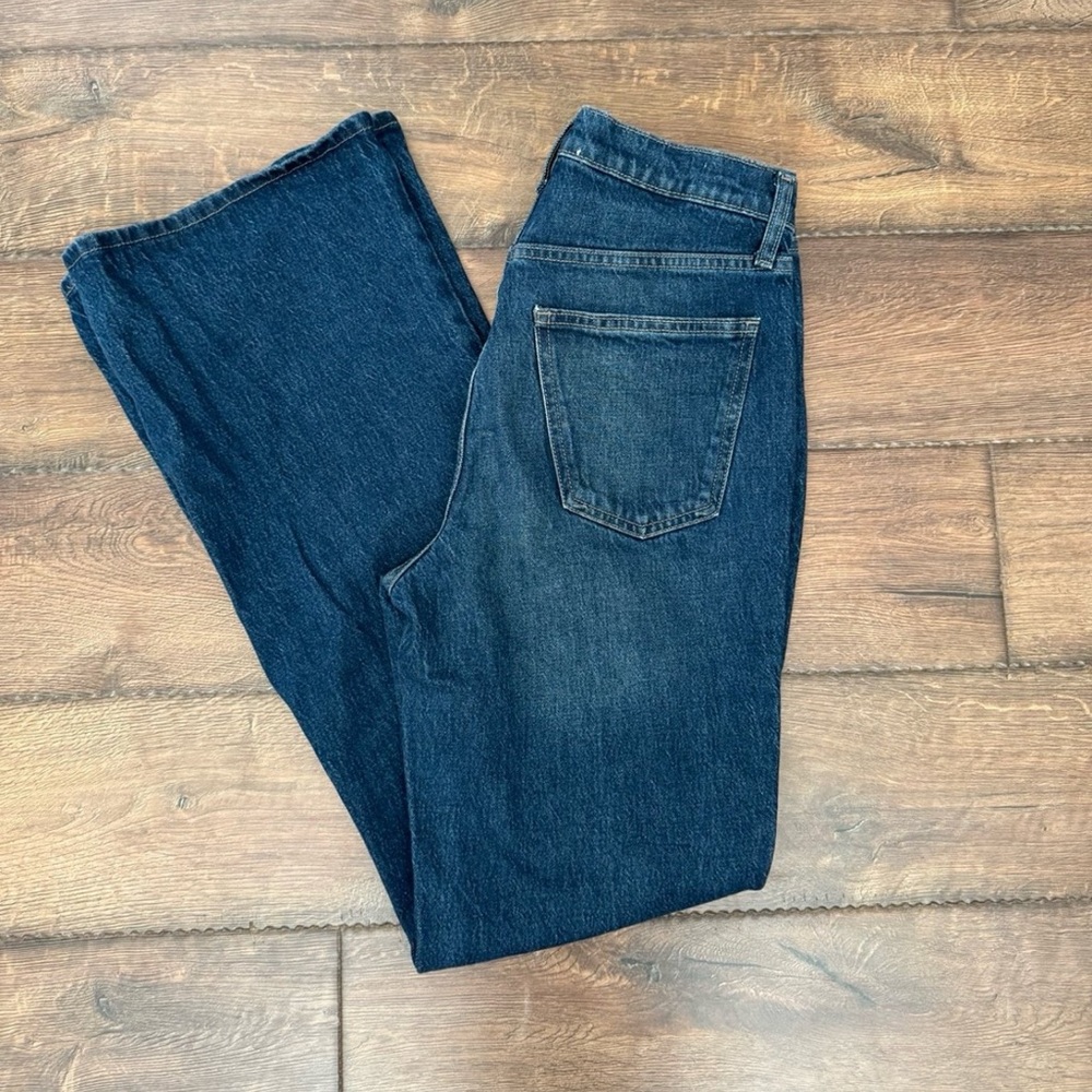 Universal Thread High Rise Flare Jeans - Dark Blue